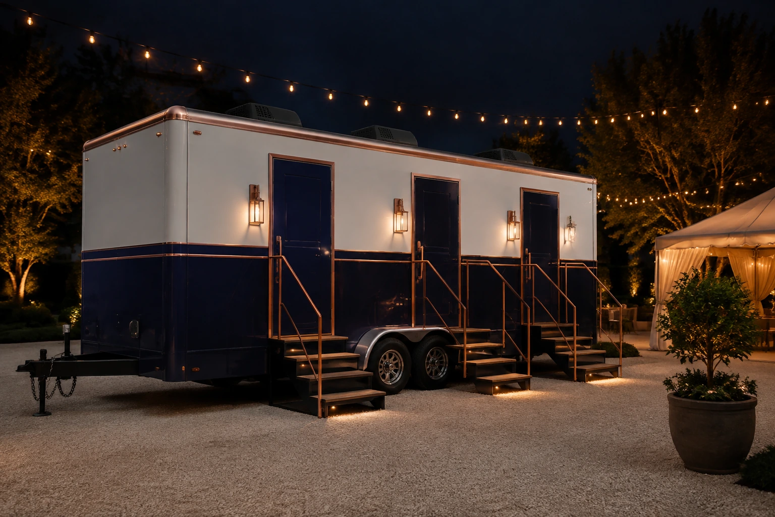 Portable restroom rental planning for Roman Forest, TX